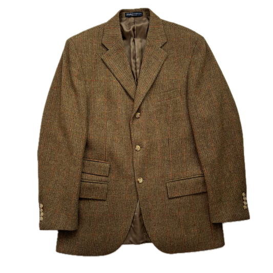 Polo Ralph Lauren Brown Tweed Donegal Blazer (Wool) - 40R