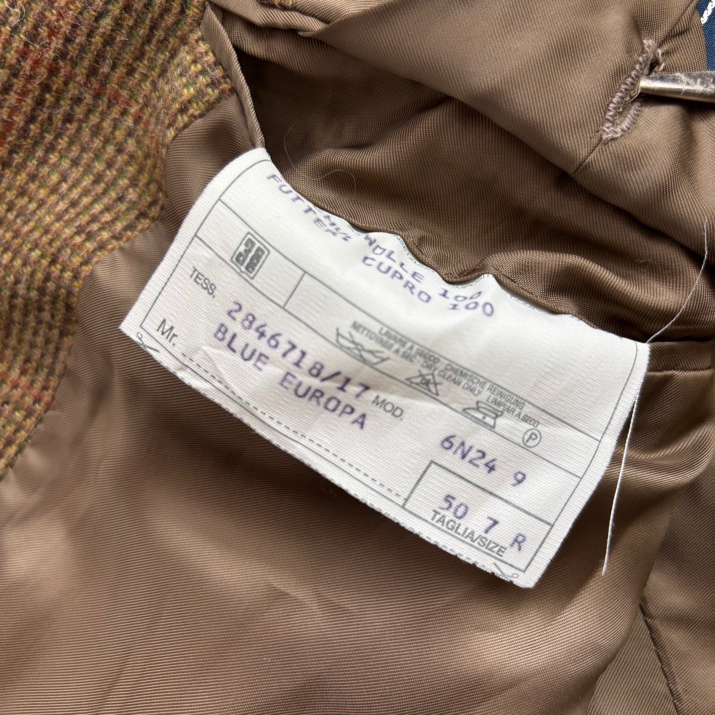 Polo Ralph Lauren Brown Tweed Donegal Blazer (Wool) - 40R
