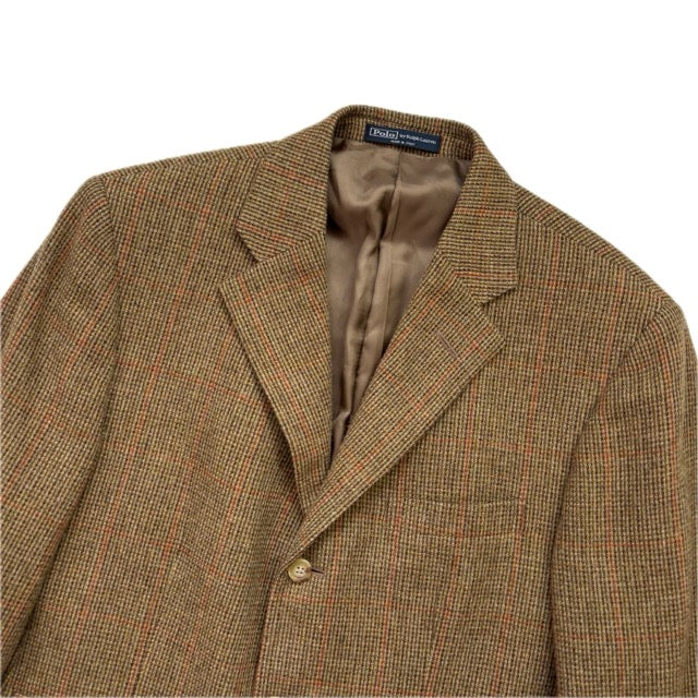 Polo Ralph Lauren Brown Tweed Donegal Blazer (Wool) - 40R