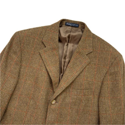 Polo Ralph Lauren Brown Tweed Donegal Blazer (Wool) - 40R