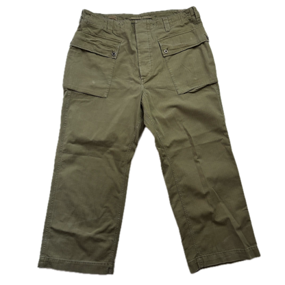 Polo Ralph Lauren Green Field Cargo Trouser Military Utility Pants Relaxed Fit - 38x32