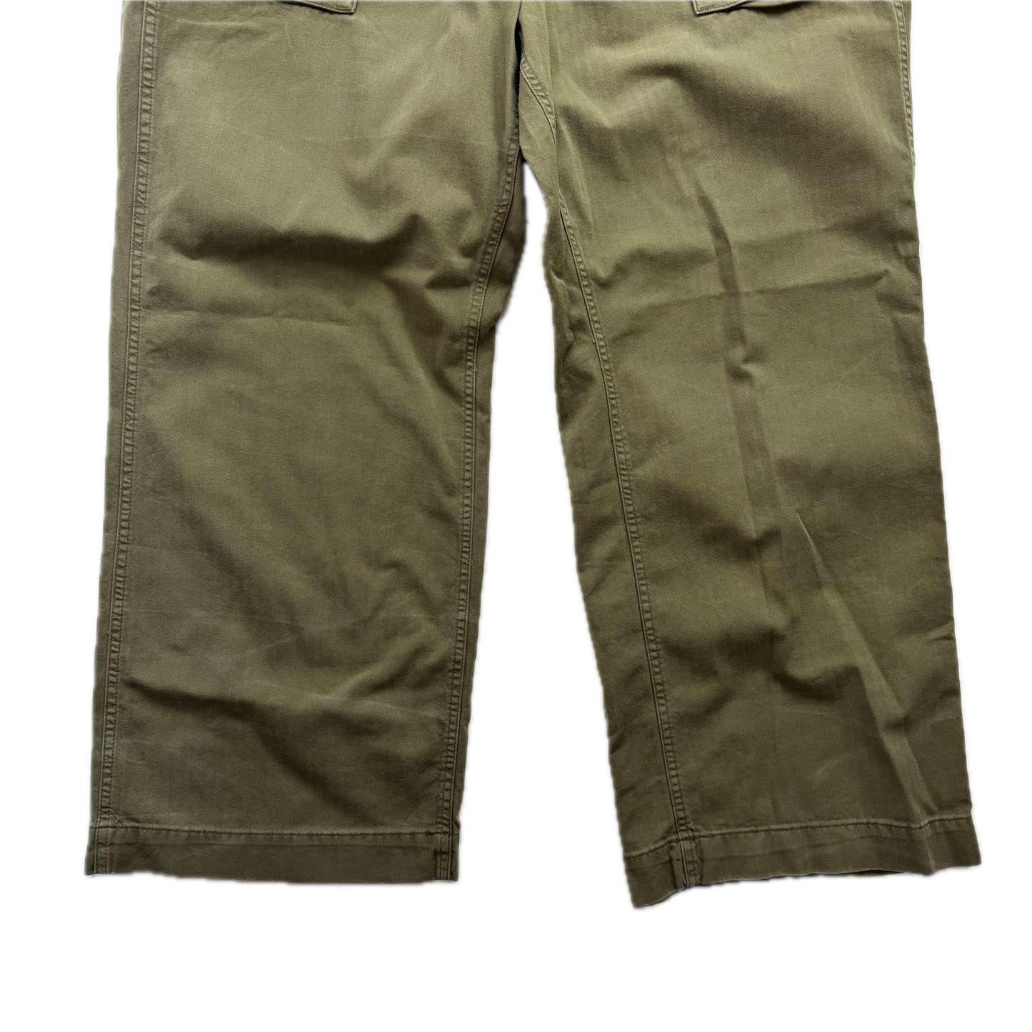 Polo Ralph Lauren Green Field Cargo Trouser Military Utility Pants Relaxed Fit - 38x32