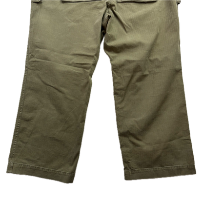 Polo Ralph Lauren Green Field Cargo Trouser Military Utility Pants Relaxed Fit - 38x32