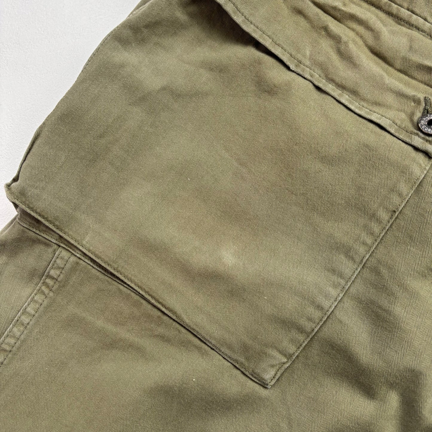 Polo Ralph Lauren Green Field Cargo Trouser Military Utility Pants Relaxed Fit - 38x32