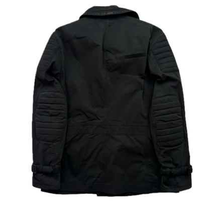 Polo Ralph Lauren Black Double Breasted Rain Mac Coat Trench - L