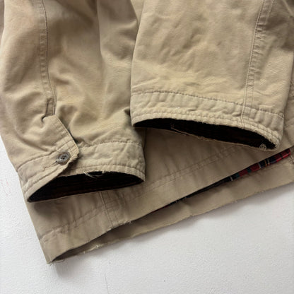 Polo Ralph Lauren Beige Barn Jacket Plaid Lined - L
