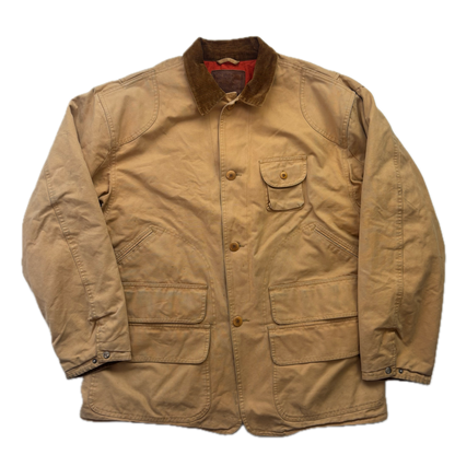 Polo Ralph Lauren Sportsman Tan Barn Jacket Quilt Lined - L