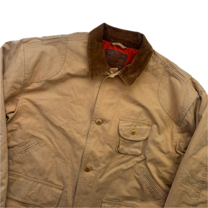 Polo Ralph Lauren Sportsman Tan Barn Jacket Quilt Lined - L