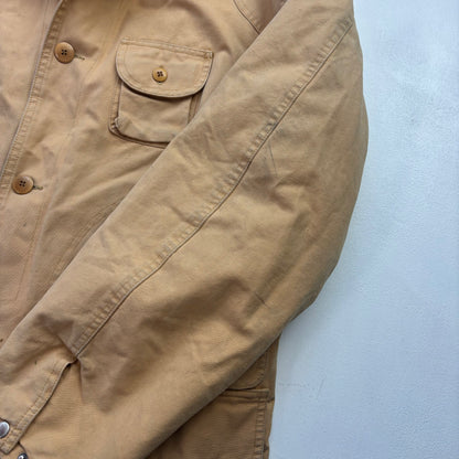 Polo Ralph Lauren Sportsman Tan Barn Jacket Quilt Lined - L