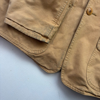 Polo Ralph Lauren Sportsman Tan Barn Jacket Quilt Lined - L