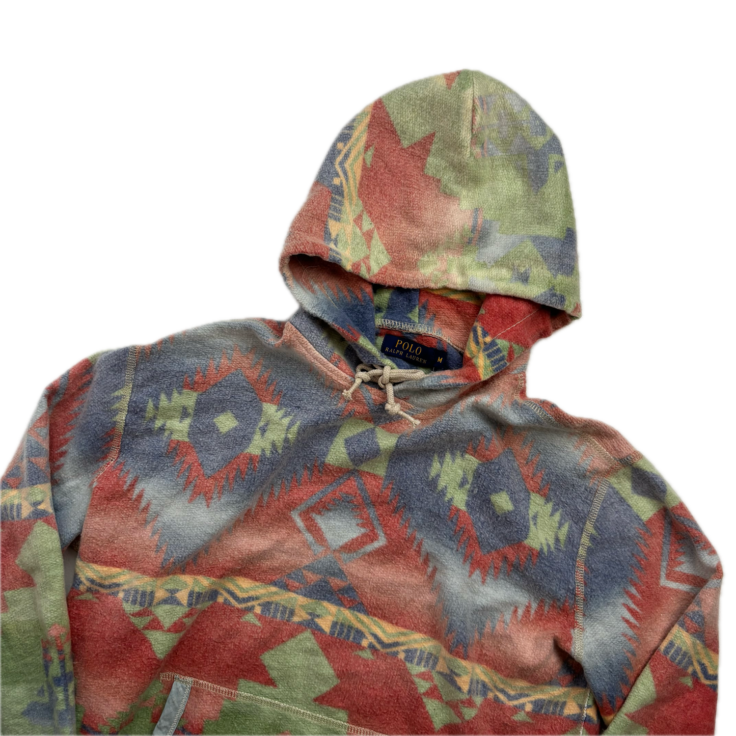 Polo Ralph Lauren Aztec Beacon Print Hoodie - M
