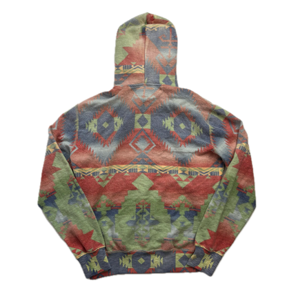 Polo Ralph Lauren Aztec Beacon Print Hoodie - M