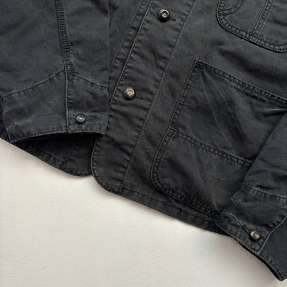 Polo Ralph Lauren Distressed Black Denim Chore Jacket - XL