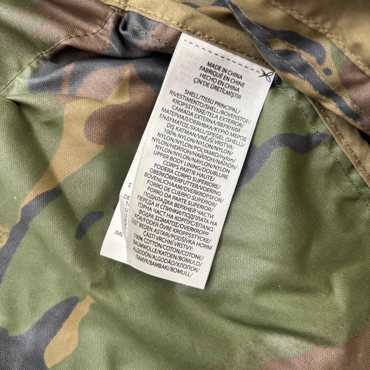 Polo Ralph Lauren Camo Utility Parka Oxford Anorak Jacket (Nylon) - L