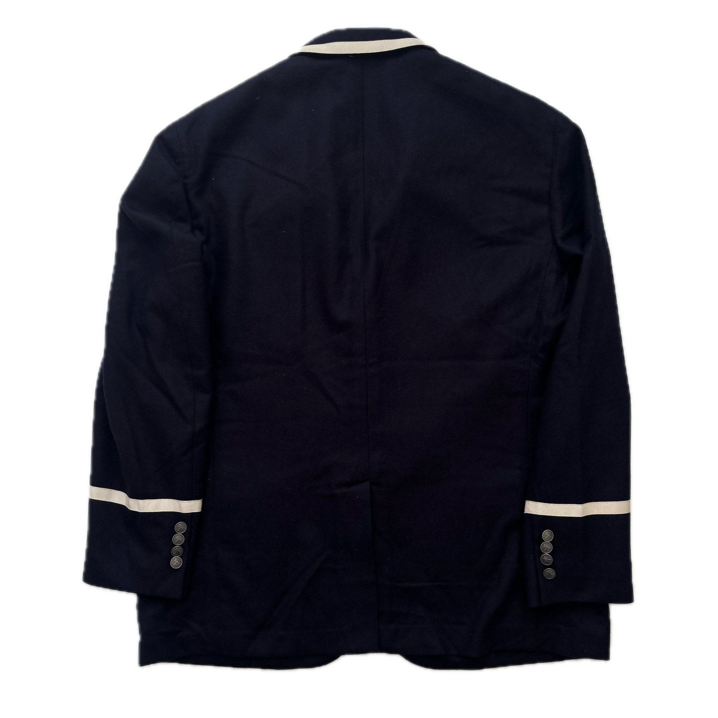 Polo Ralph Lauren Navy Crest Rowing Sports Jacket Blazer (Wool) - 46R
