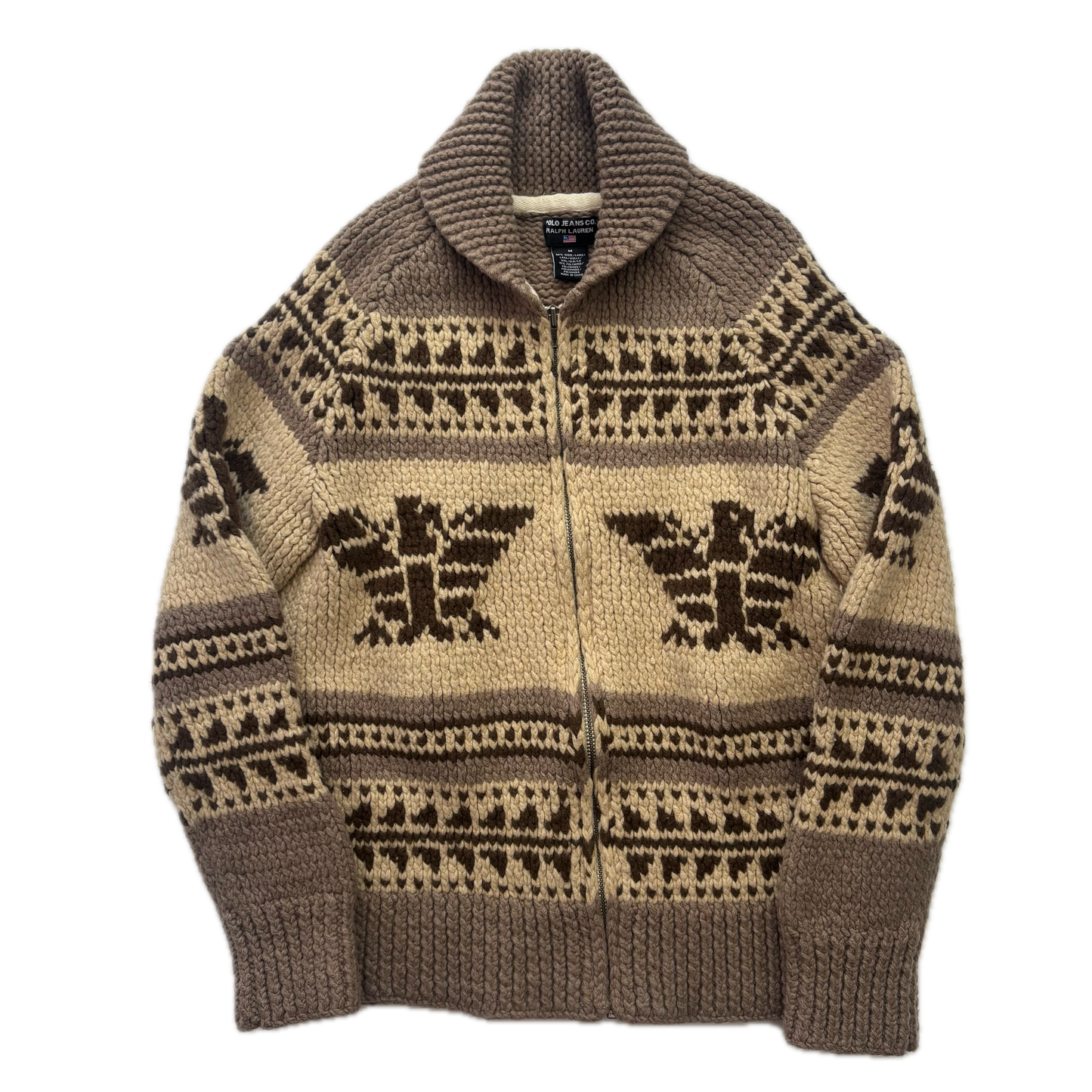 Ralph Lauren Polo Jeans Cowichan Cardigan - M