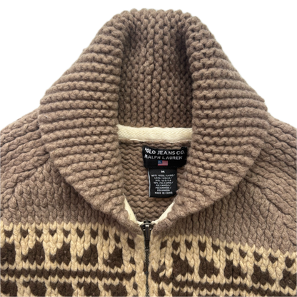 Ralph Lauren Polo Jeans Cowichan Cardigan - M