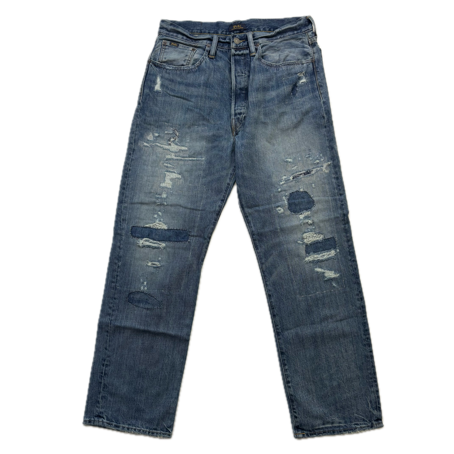 Polo Ralph Lauren Distressed Vintage Classic Fit Jeans - 30x30