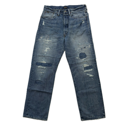 Polo Ralph Lauren Distressed Vintage Classic Fit Jeans - 30x30