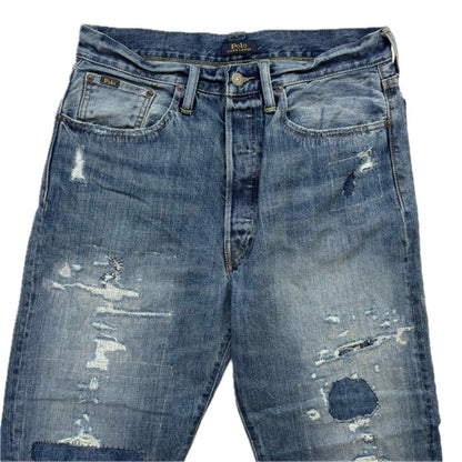 Polo Ralph Lauren Distressed Vintage Classic Fit Jeans - 30x30
