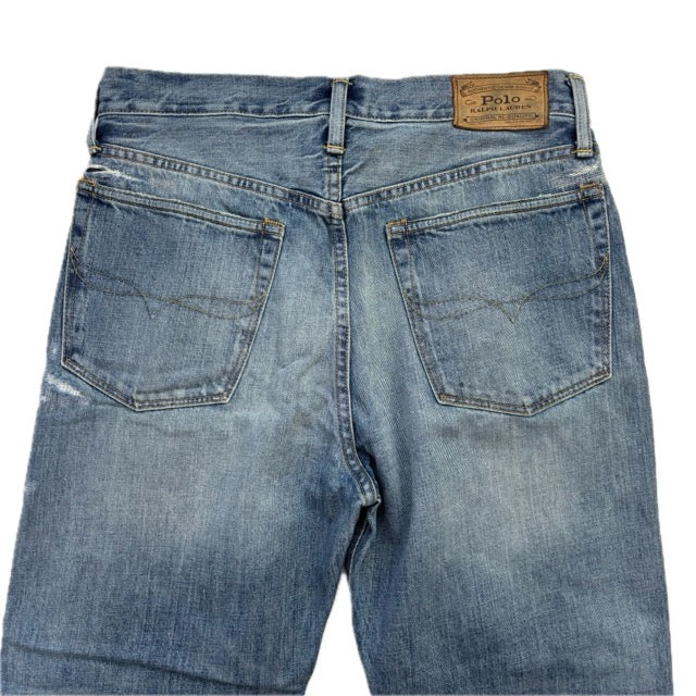 Polo Ralph Lauren Distressed Vintage Classic Fit Jeans - 30x30