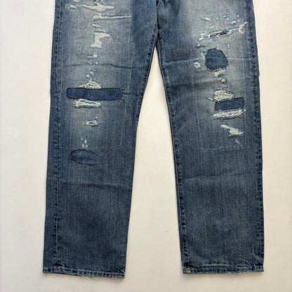 Polo Ralph Lauren Distressed Vintage Classic Fit Jeans - 30x30
