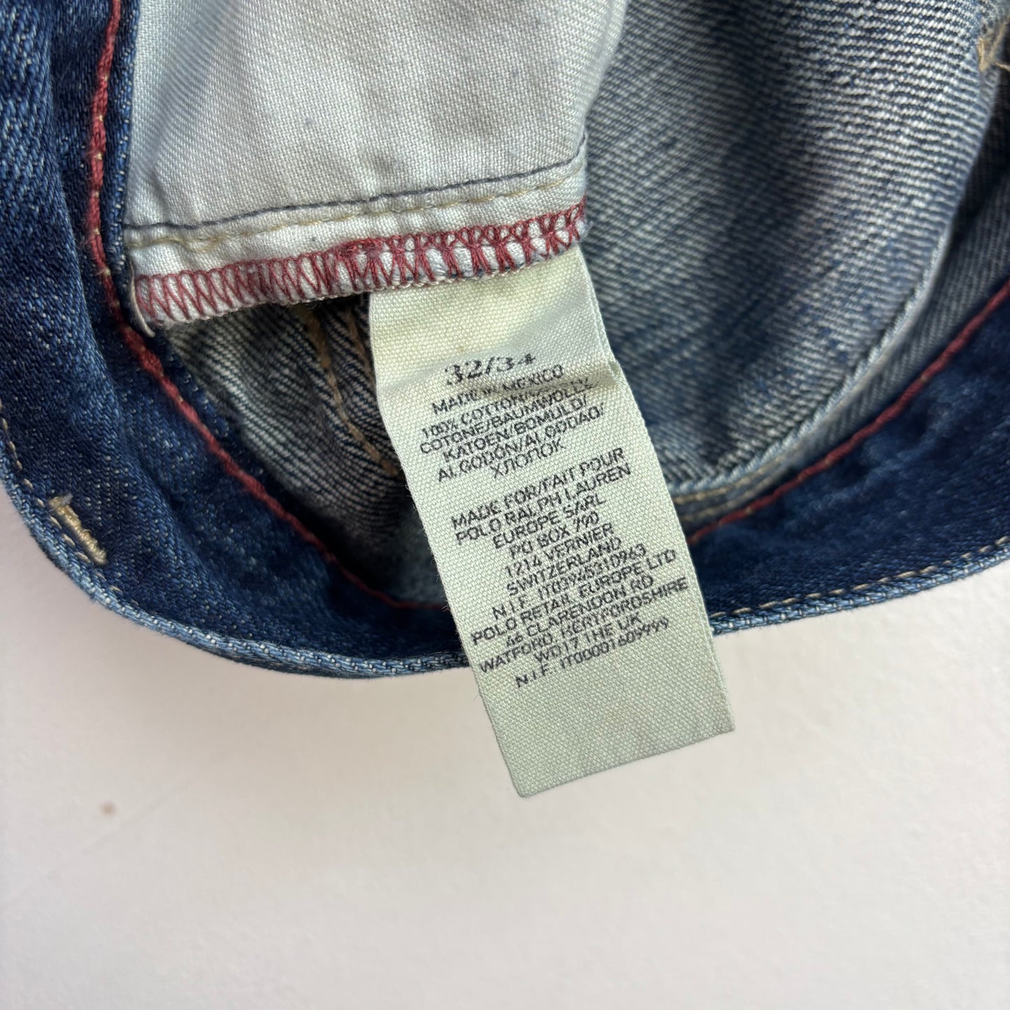 Denim & Supply Ralph Lauren Patchwork Distressed Slim Jeans - 32x34