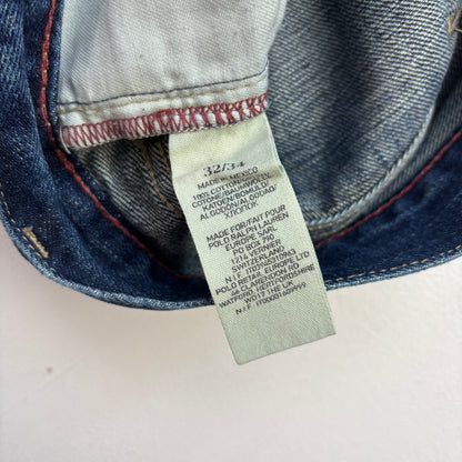 Denim & Supply Ralph Lauren Patchwork Distressed Slim Jeans - 32x34