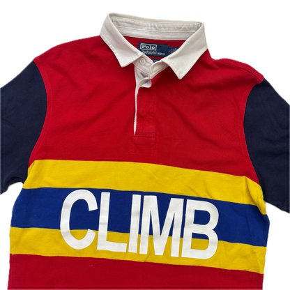 Polo Ralph Lauren Climb Hi Tech Retro Colourblock Polo Shirt - M
