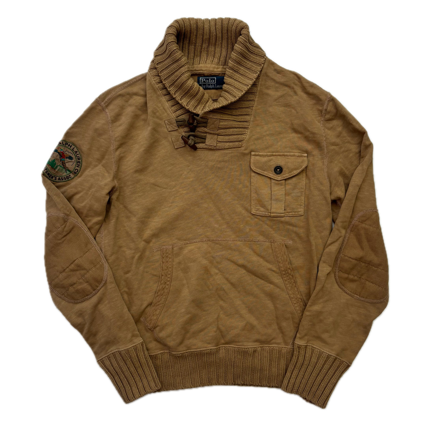 Polo Ralph Lauren Sportsman Patch Jumper 1/4 Toggle - S