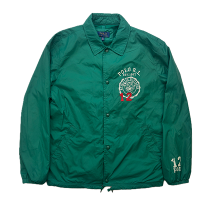 Polo Ralph Lauren Green Polo Boosters Coach Jacket - M