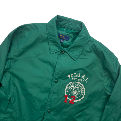 Polo Ralph Lauren Green Polo Boosters Coach Jacket - M