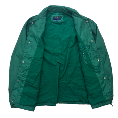 Polo Ralph Lauren Green Polo Boosters Coach Jacket - M