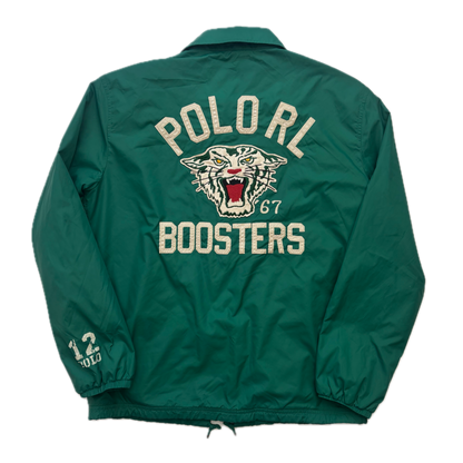 Polo Ralph Lauren Green Polo Boosters Coach Jacket - M