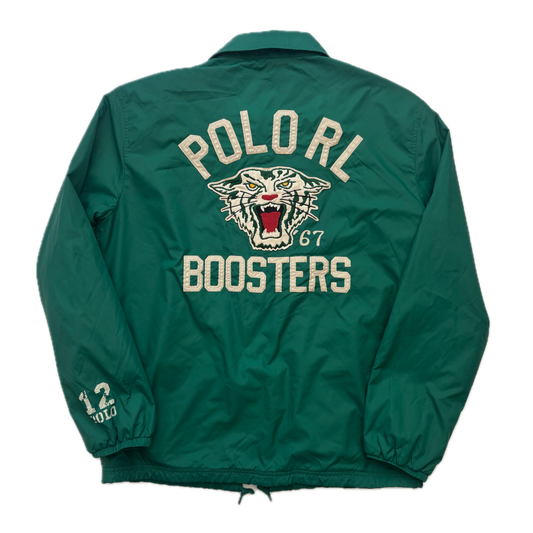 Polo Ralph Lauren Green Polo Boosters Coach Jacket - M