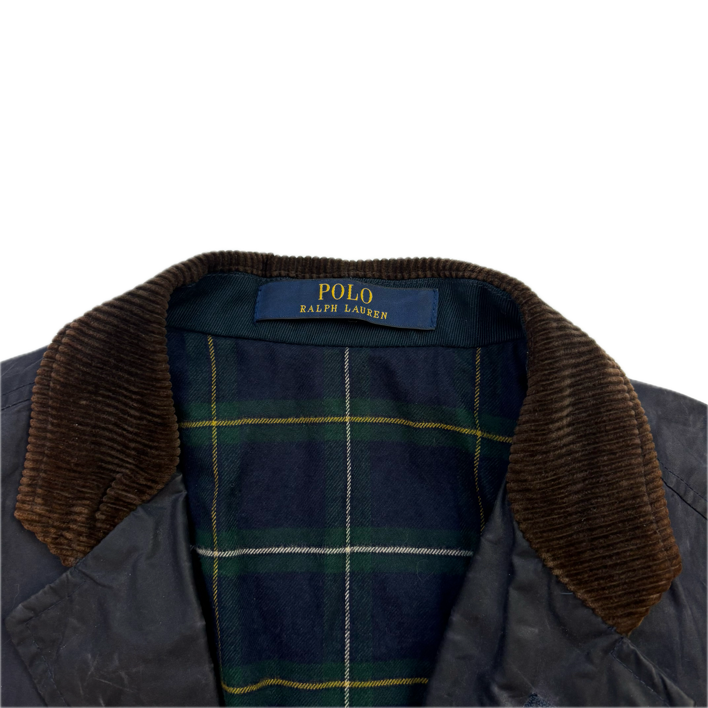 Polo Ralph Lauren Navy Waxed Sports Coat - M