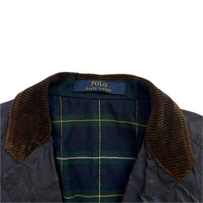 Polo Ralph Lauren Navy Waxed Sports Coat - M