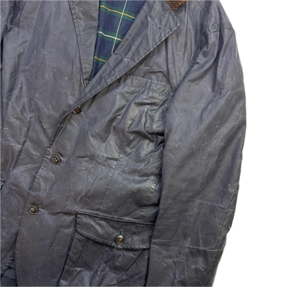Polo Ralph Lauren Navy Waxed Sports Coat - M