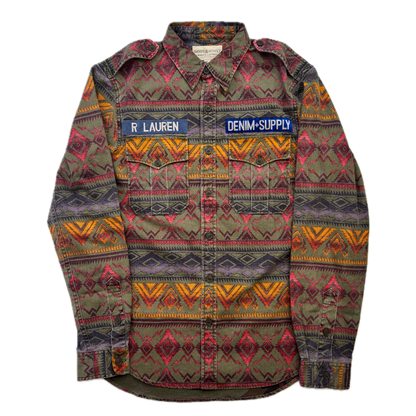 Denim & Supply Aztec Military Shirt - M