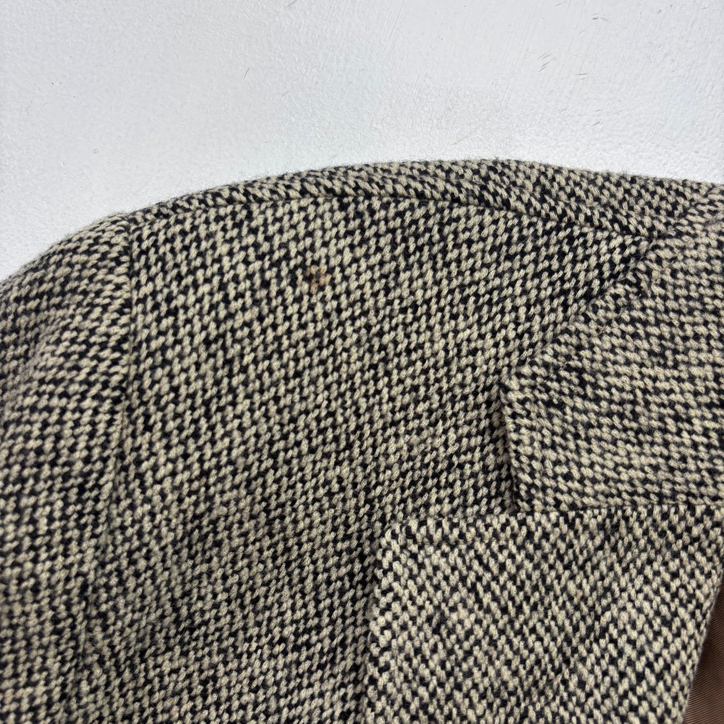Polo Ralph Lauren Grey Barleycorn Tweed Blazer Sports Coat (Virgin Wool) - 40L