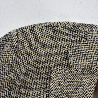 Polo Ralph Lauren Grey Barleycorn Tweed Blazer Sports Coat (Virgin Wool) - 40L