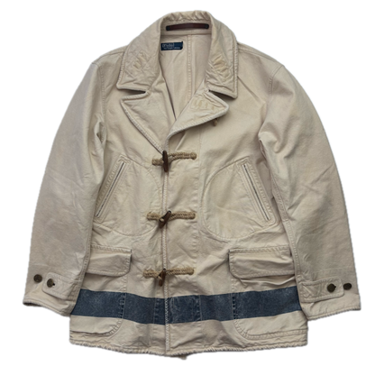 Polo Ralph Lauren Beige Naval Captain Sailing Toggle Jacket - XL