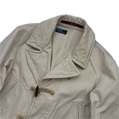 Polo Ralph Lauren Beige Naval Captain Sailing Toggle Jacket - XL
