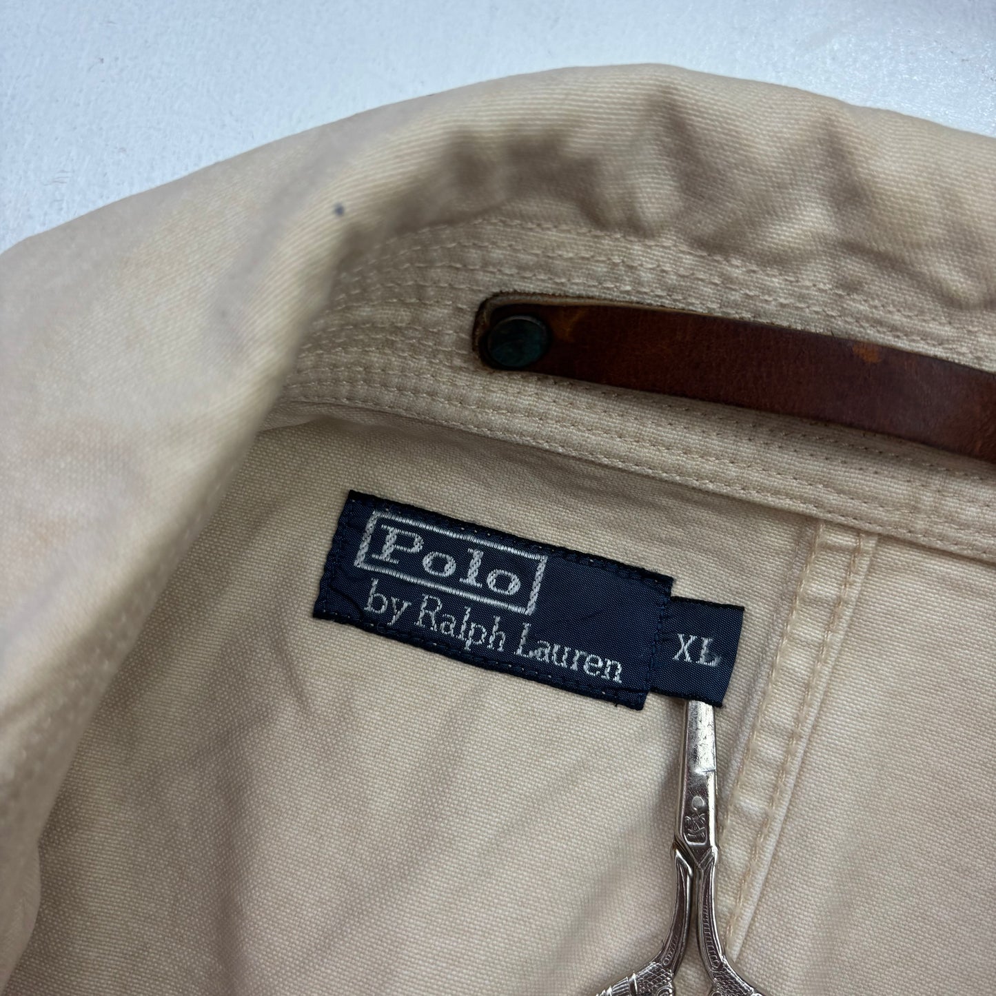 Polo Ralph Lauren Beige Naval Captain Sailing Toggle Jacket - XL