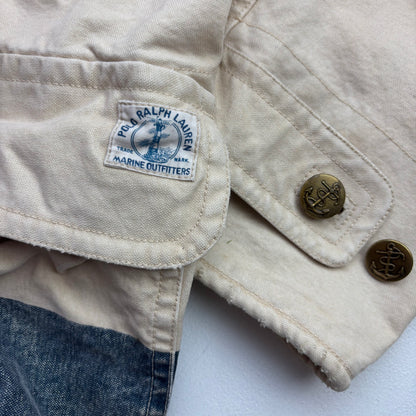 Polo Ralph Lauren Beige Naval Captain Sailing Toggle Jacket - XL