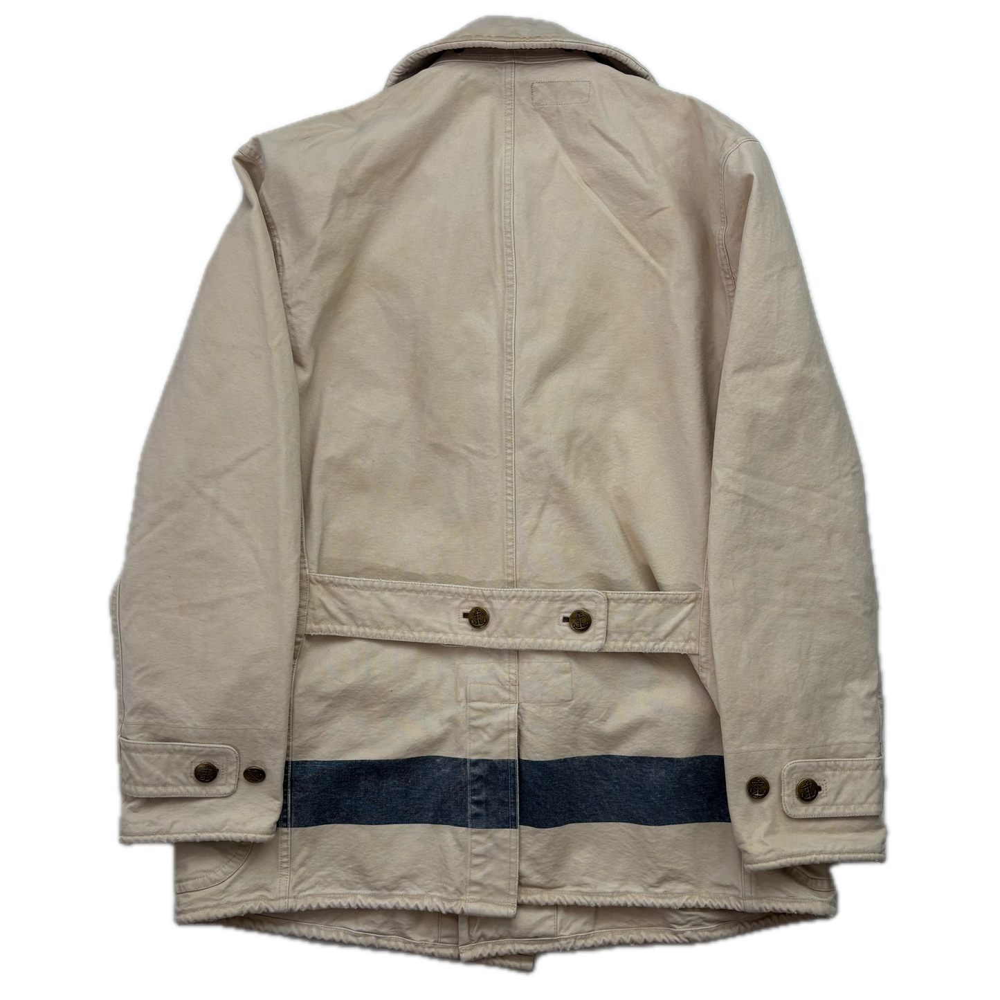 Polo Ralph Lauren Beige Naval Captain Sailing Toggle Jacket - XL