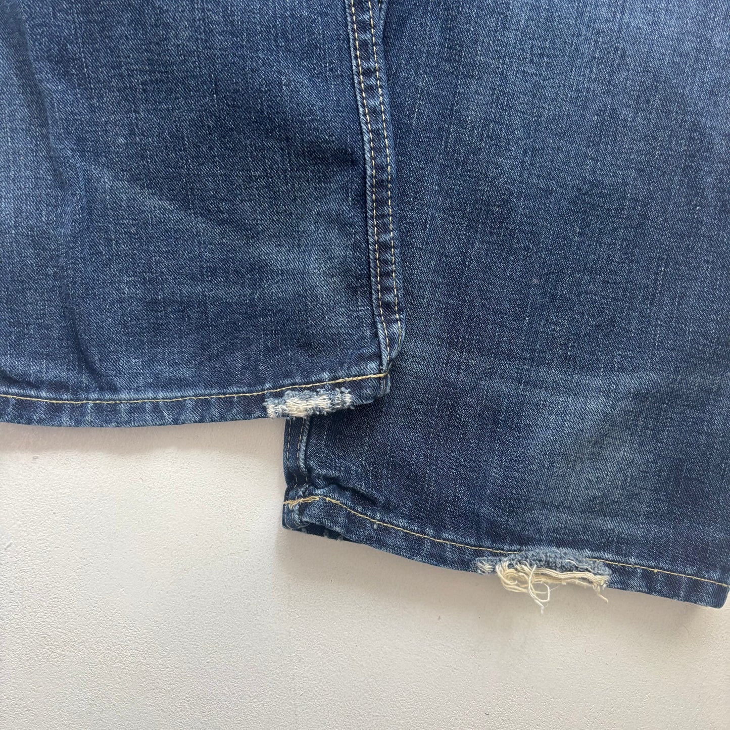 Polo Ralph Lauren x Naiomi Glasses Heritage Rider Jeans Distressed - 38x32