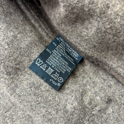 Polo Ralph Lauren Grey Mackinaw Cruiser Hunting Jacket Hooded (Wool Nylon) - XXL