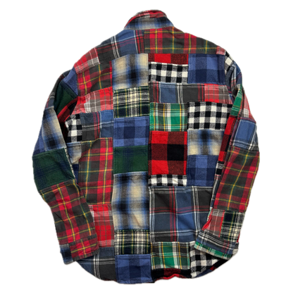 Polo Ralph Lauren Plaid Patchwork Shirt (Cotton) - M