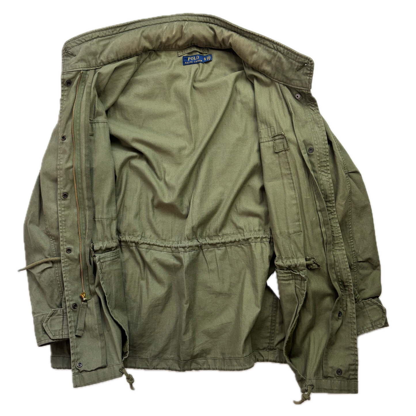 Polo Ralph Lauren Green Army Military Field Jacket - XL